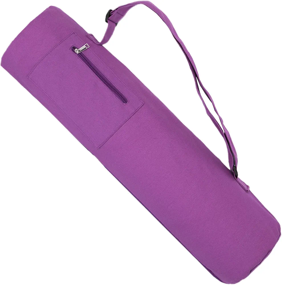 maxer 【6color Yoga Mat Bag, Yoga Mat Carrier Full-Zip Exercise Yoga Mat Carry Bag for Women Men with Multi-Functional Storage Pockets and Adjustable Shoulder Strap