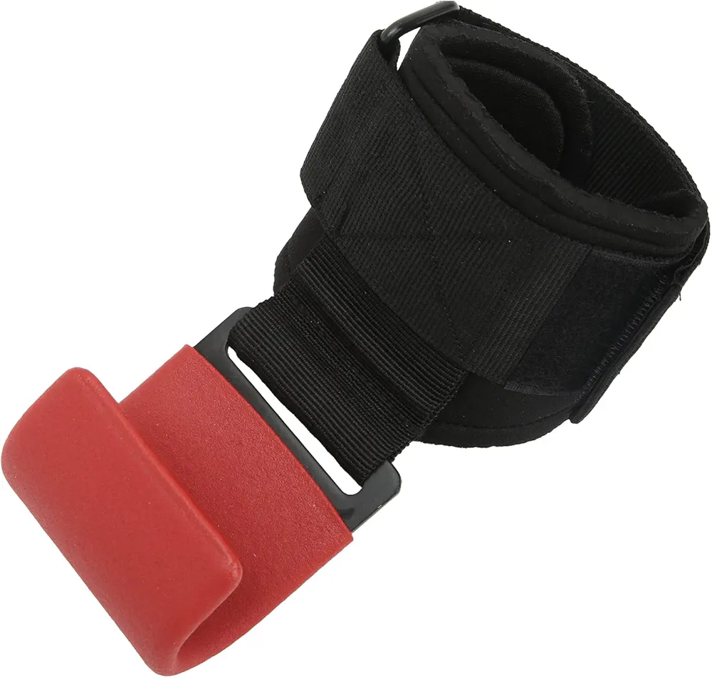 Wrist Straps For Weightlifting, Weight Lifting Grips Heavy Duty Weight Lifting Hooks Wrist Support Lifting Wrist Straps For Gym Workout
