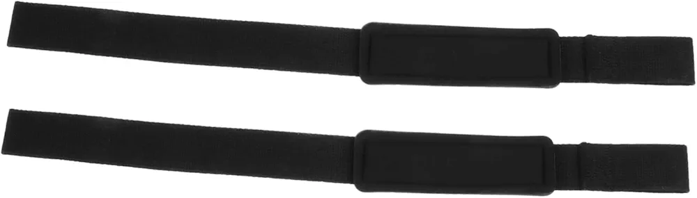 2pcs Grip Belt Lifting Wrist Straps Dumbbell Support Hooks Brace Powerlifting Tape Weightlifting Gym Hand Adjustable Belts Men Workout Mans Weights Pads Wristlet Strap Sbr Black