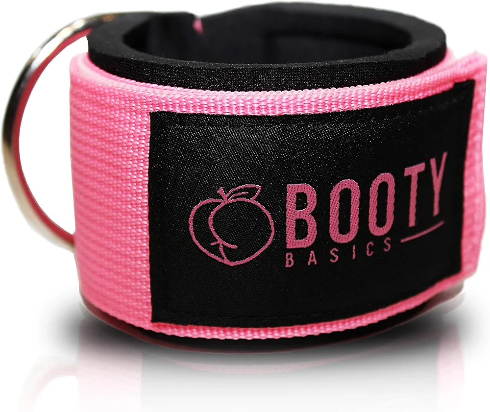 Fitness Ankle Strap for Cable Machines - Padded Ankle Attachment for Women – for Leg and Glute Workouts