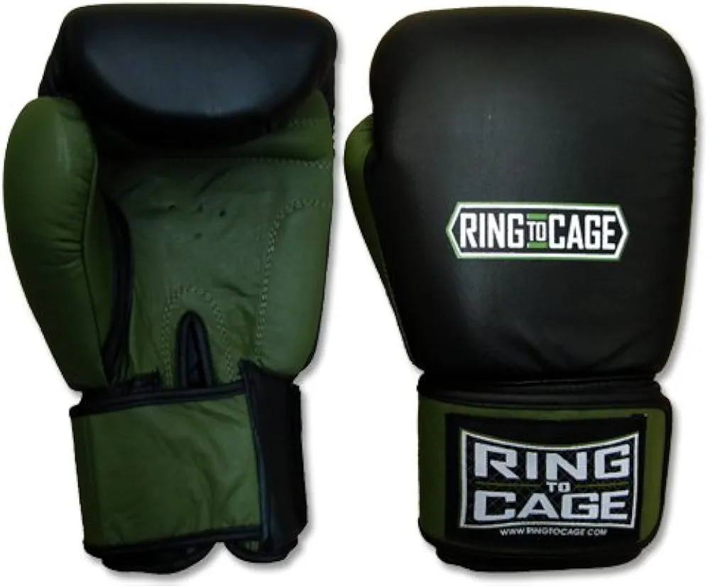 Muay Thai Sparring Boxing Gloves All Leather