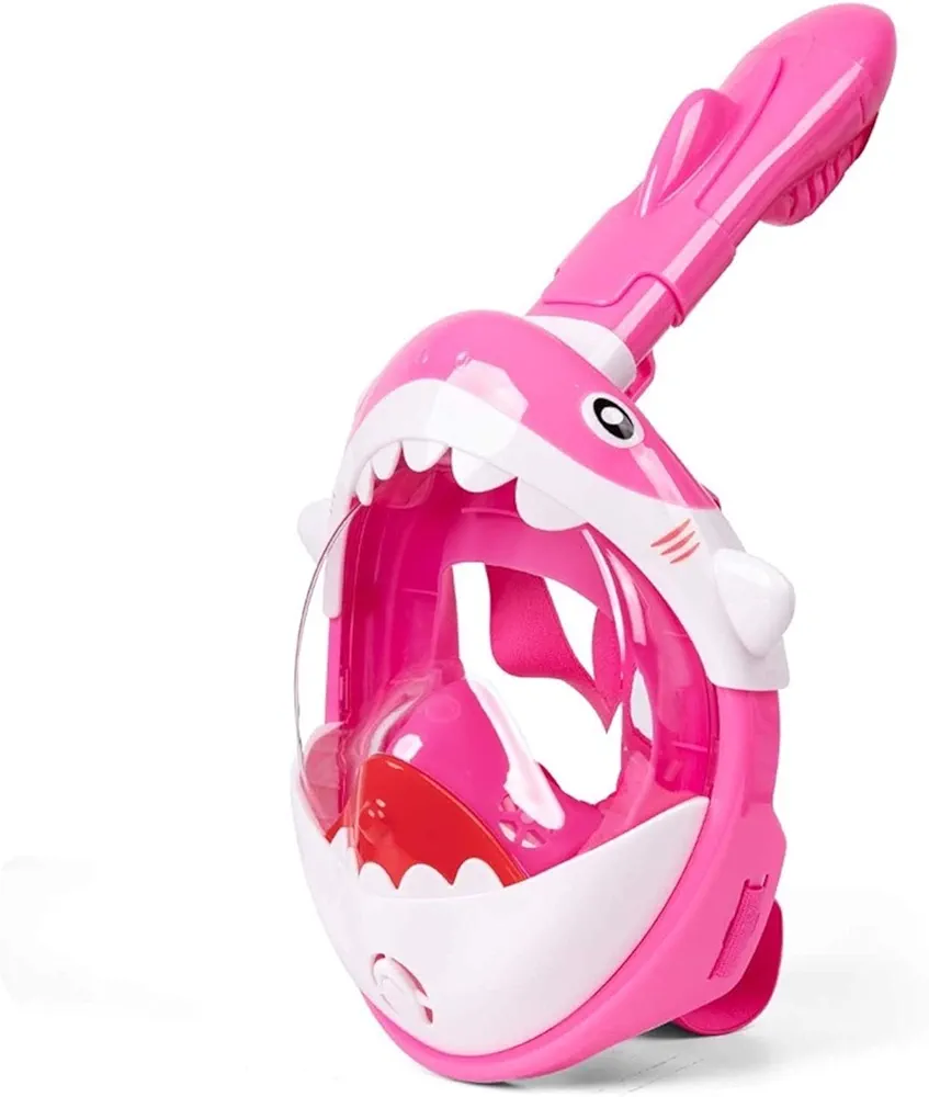 Diving Masks Kids Swimming Full Face Snorkel Mask Boys Girls Underwater Scuba Anti Fog Snorkeling Diving Mask Set Equipment