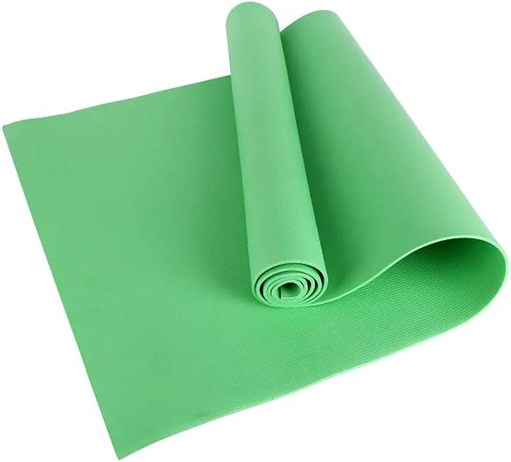 SUNGOOYUE 4MM Yoga Mat, Home Gym Exercise Mats EVA Non Slip Sport Gym Pads