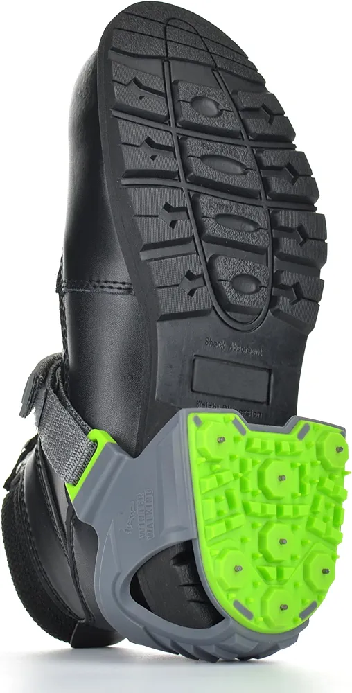 Heel Grips Ice Cleat Ice Cleat, Industrial Grade Traction Aid for Snow and Ice
