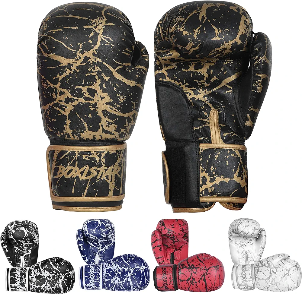 Boxistar Boxing Gloves, Boxing Gloves Men/Boxing Gloves Women, Available in 8 oz, 12 oz, 14 oz, 16 oz with Optimal Padding