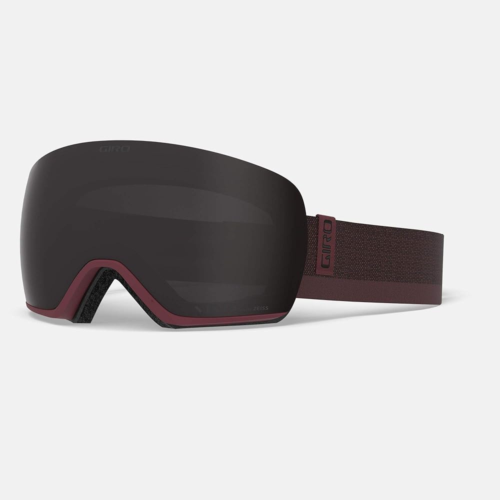 Giro Article Ski Goggles - Snowboard Goggles for Men - Ox Red Loop Strap with Vivid Smoke/Vivid Infrared Lenses