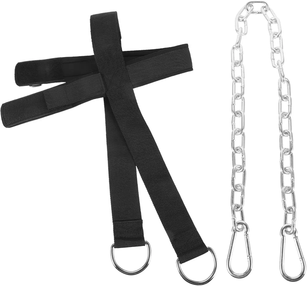1 Set Head and Neck Trainer Workout Headband Neck Workout Equipment Weight Lifting Strength Trainer Padded Neck Builder Portable Neck Trainer Suspenders Major Polypropylene Fitness