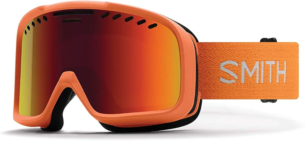 SMITH Project Unisex Snow Winter Goggle Airflow Series - 19' Halo | Red Sol-X Mirror