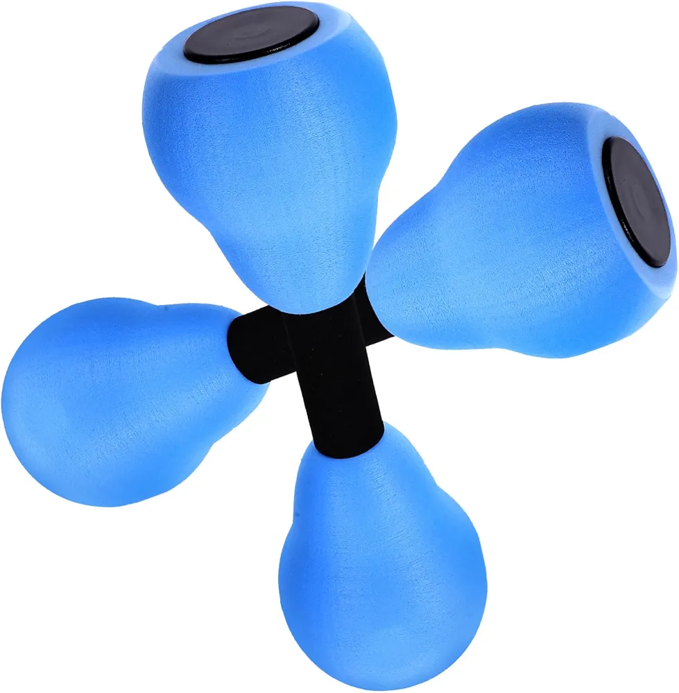 LIOOBO 6 Pcs Water Sports Dumbbells Dumbbell Weight for Women Workout Dumbbell Coated Dumbbell Weights Dumbbell Bar Barbells for Women Strength Woman Barbell Eva Fitness Household