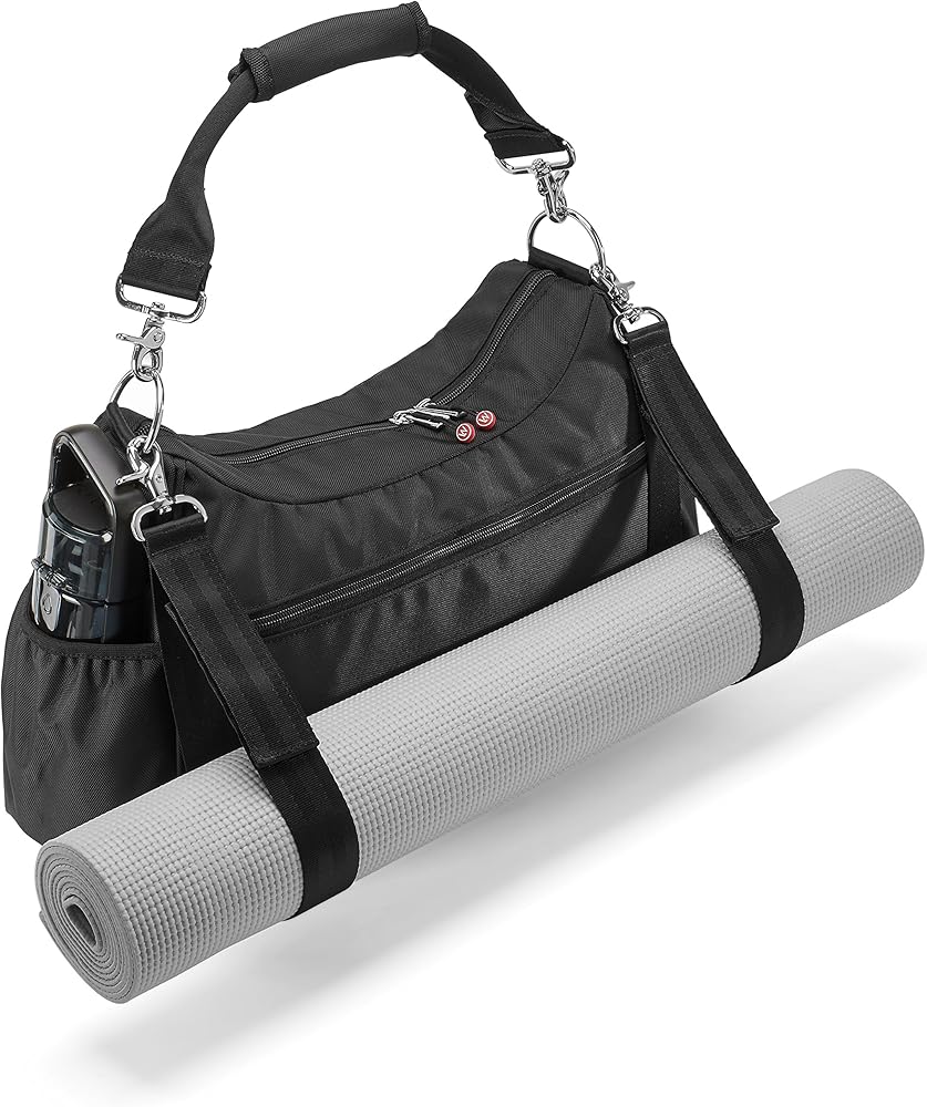 Gym Bag with Yoga Mat Holder for Women - Versatile Everyday Bag for Gym, Yoga, and Commute - The Accel