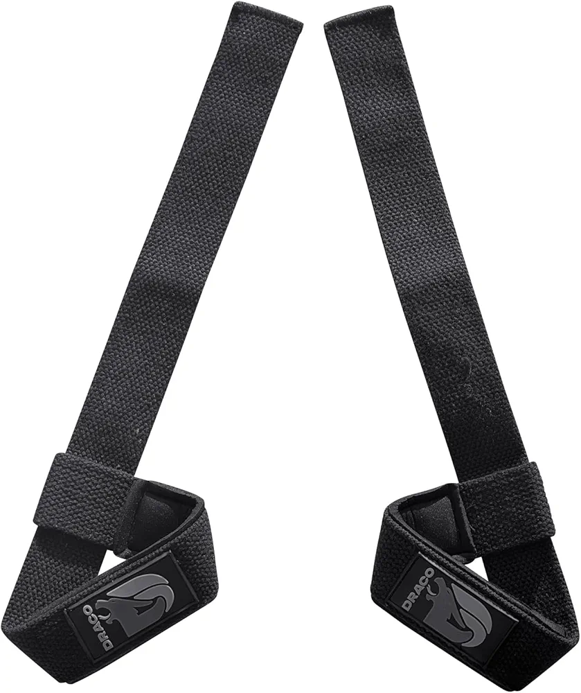 Padded Neoprene Lifting Wrist Straps for Weightlifting, Bodybuilding, Powerlifting, Strength Training, Deadlifts