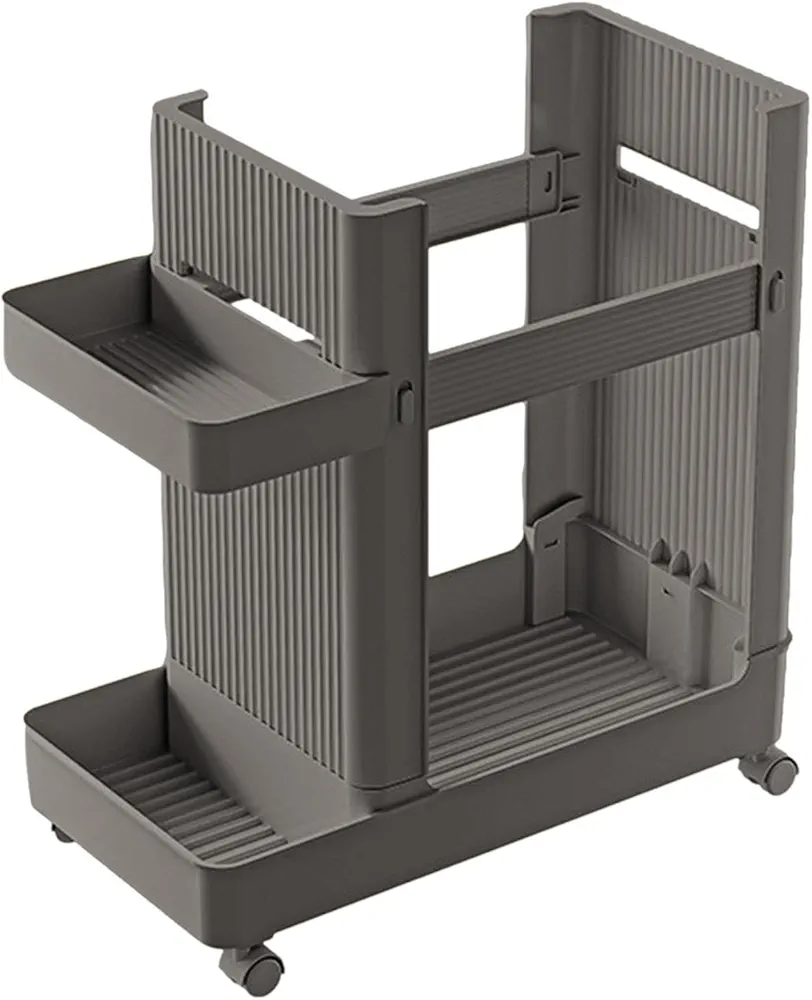 Yoga Mat Storage Basket | Workout Equipment Storage Rack | Gym Equipment Holder Trolley with Bottom Wheel | Space Saving Gym Storage Rack for Kettlebells, Foam Rollers, Yoga Blocks, Dumbbells(Black)
