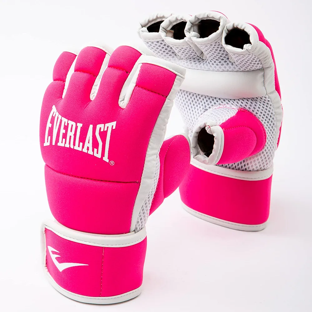 Everlast Core Kickboxing Gloves - Multipurpose Glove in Pink S/M - Ideal for Kickboxing, Boxing, and MMA Training