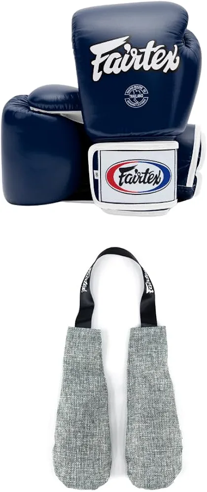 Fairtex BGV1 Boxing Gloves with Deodorizer Inserts | Shock Absorbent Gloves + Odor & Moisture Absorber for Boxing, MMA, Muay Thai | Perfect Bundle for Clean & Durable Gear