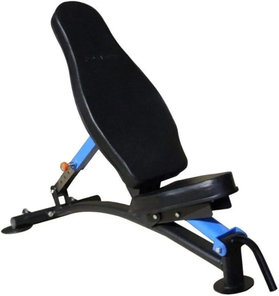 Adjustable Weight Bench Utility Sit Up Bench Gym Equipment Flat/Incline/Decline Exercise Utility Bench Gym Equipment Black_138.563102cm,
