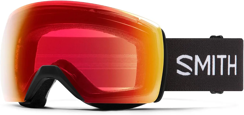 Smith Skyline XL Snow Goggles Black/ChromaPop Photochromic Red Mirror
