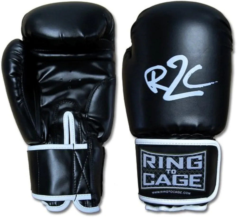 R2C 16oz Sparring Boxing Gloves for Muay Thai, MMA, Kickboxing, Boxing, Krav MAGA, Cardio Aerobic