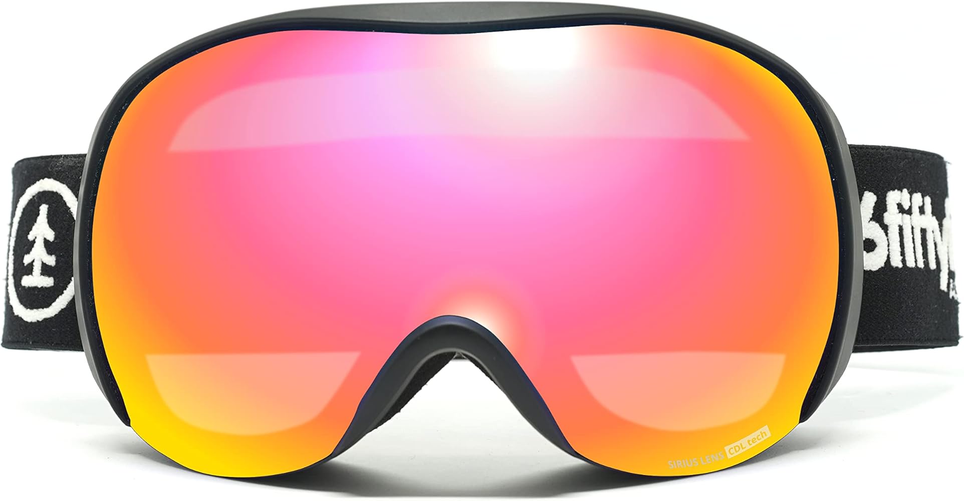 6fiftyfive Sirius Ski Goggles Men Women Blue Light & UV Filter High Contrast