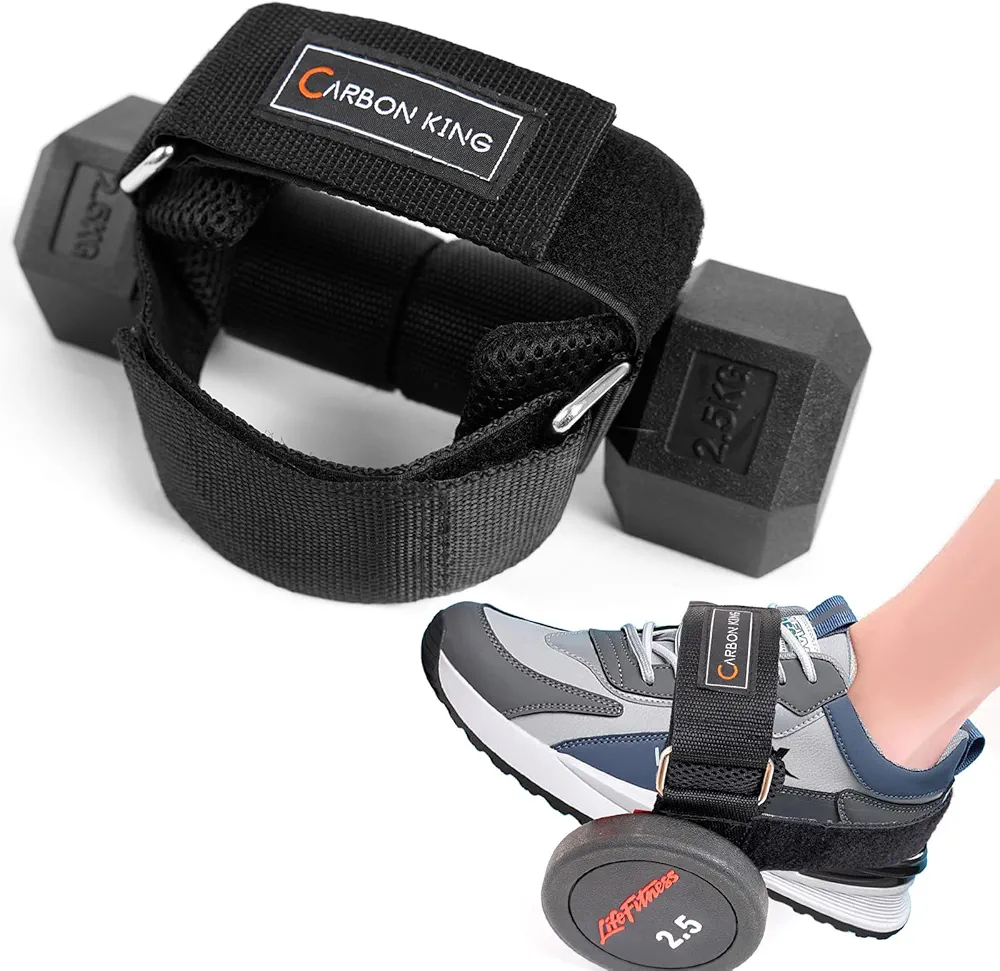 Feet Weight Lifting,Foot Dumbbell Attachment,Tibialis Trainer,Foot Weights for Exercise,Leg Lift Exercise Equipment Dumbbell Ankle Strap