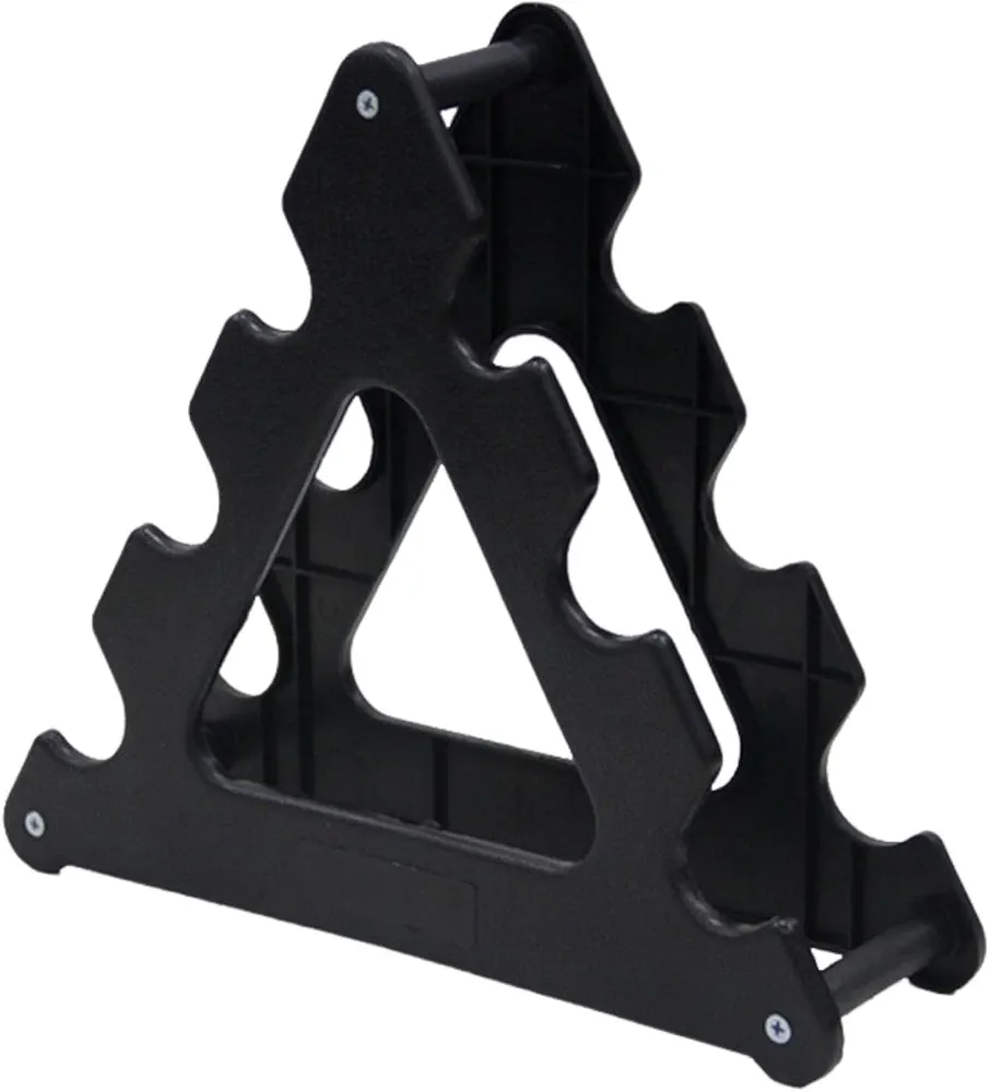 Vibration Dumbbell Stand Stable Weight Bearing Rack Sturdy Large Capacity Great Load No Deformation Display for Home Gym Storage B
