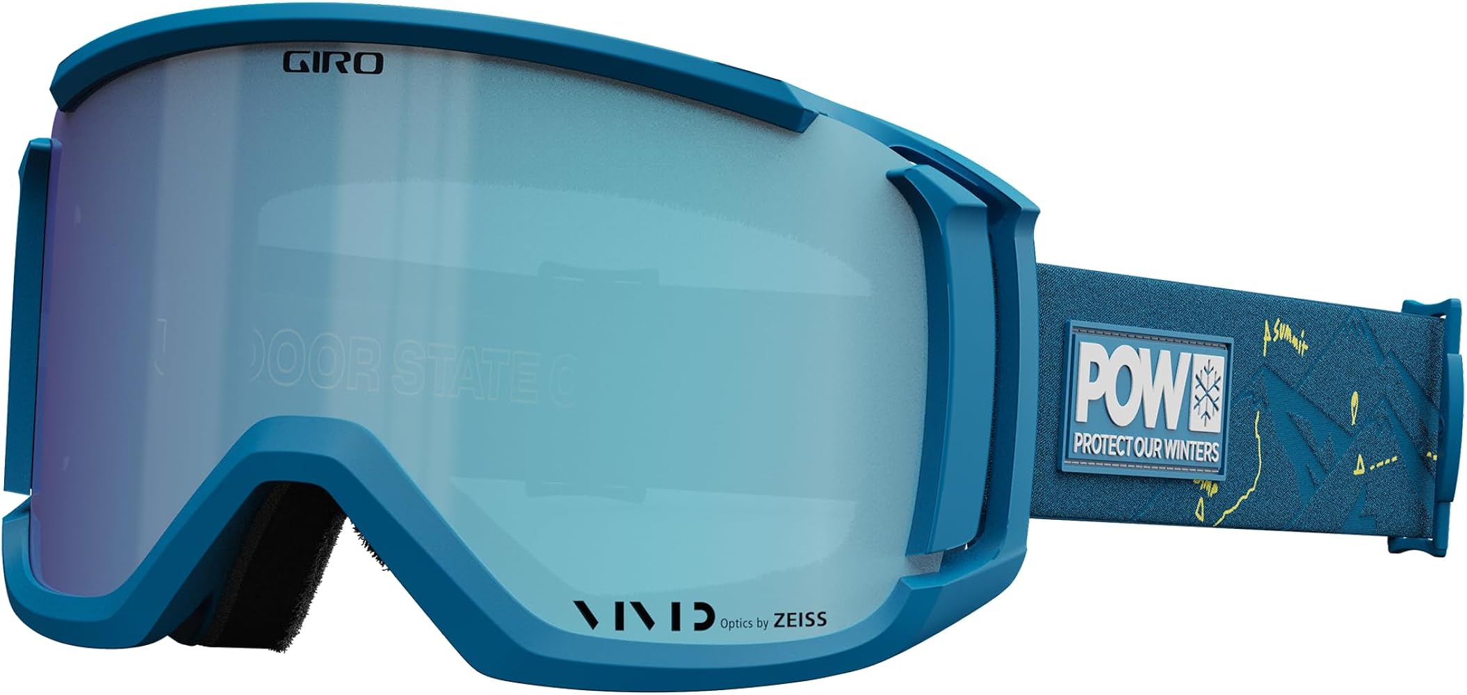 Giro Revolt Ski Goggles - Snowboarding Goggles for Men, Women and Youth With 1 VIVID and 1 Clear Lens - Anti Fog - OTG