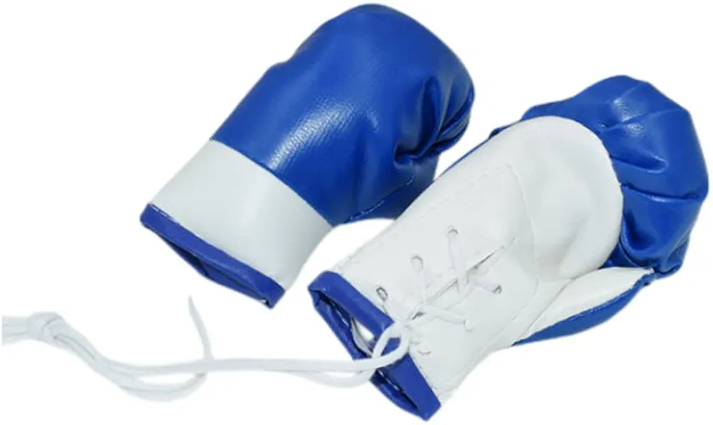 Mini Boxing Gloves Miniature Boxing Accessories Hanging Boxing Bag Gloves Decorative Boxing Toys for Home Car Christmas Boxing Party Decor