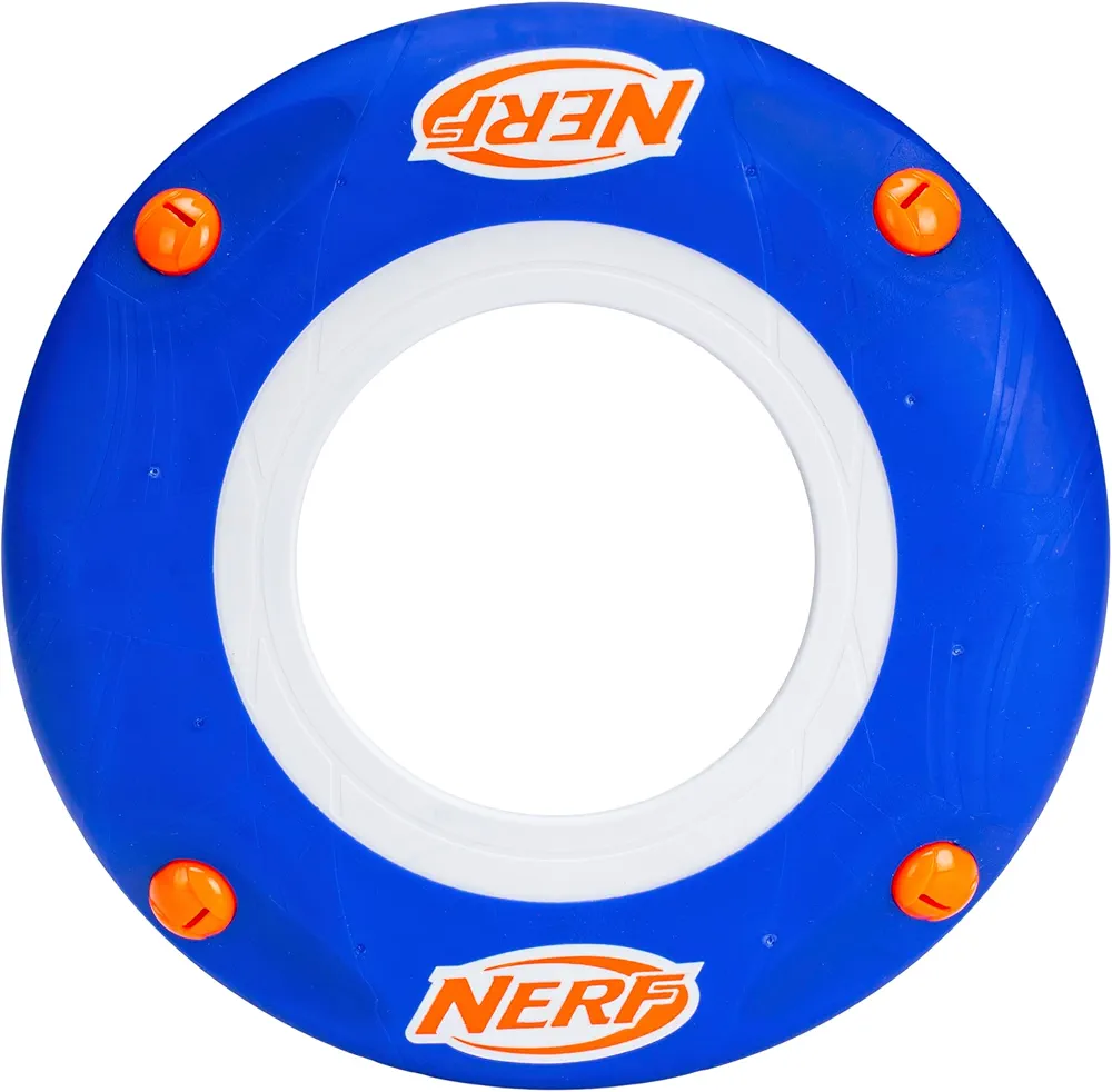 Nerf Kids Soft Flying Disc - Sonic Slinger Indoor + Outdoor Flying Disc Toy for Kids - 11" Inch Tossing Disc - Super Lightweight Disc for Indoor + Outdoor Use - Howls When Thrown