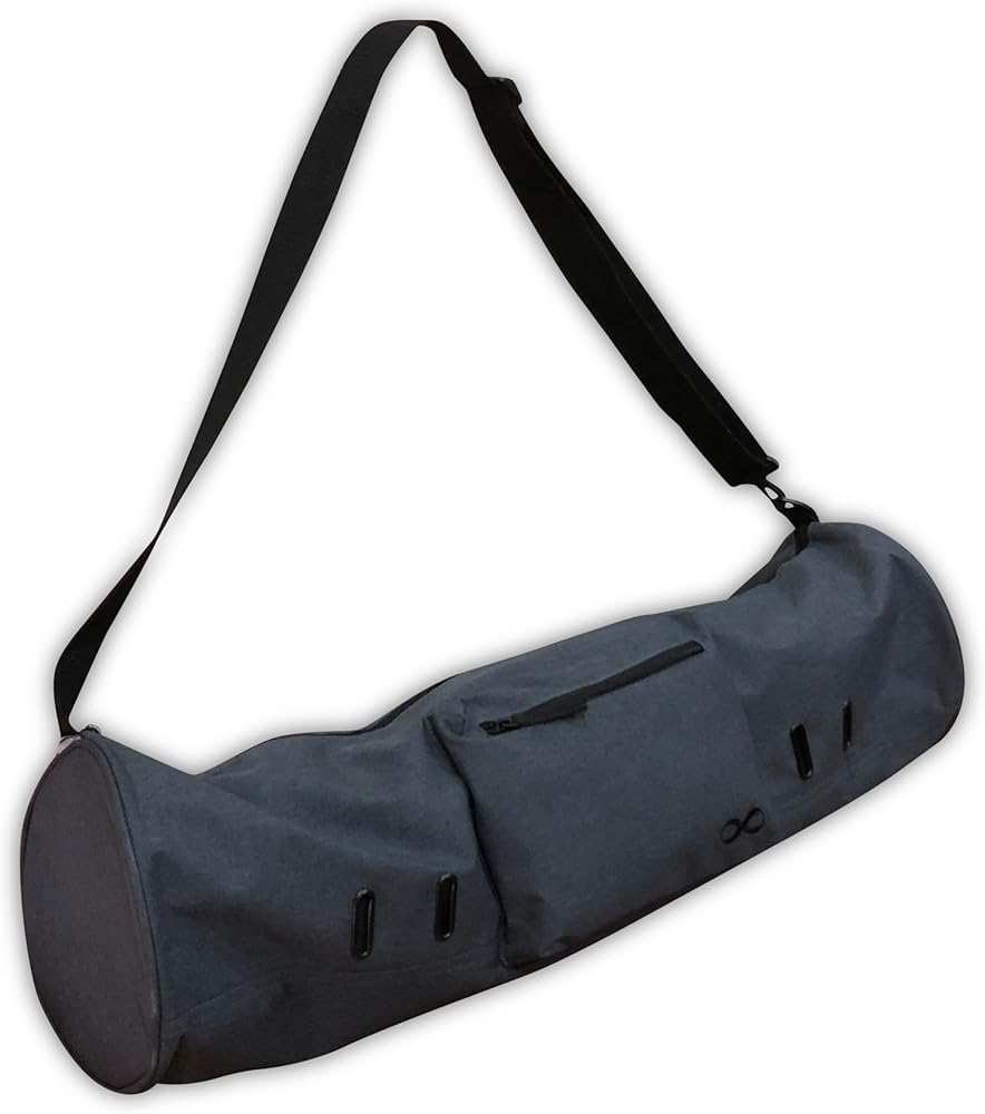 Yoga Mat Bag and Carriers "Compact" With Pockets, Fit Most Mat Size, Extra Wide, Adjustable Strap, Easy Access