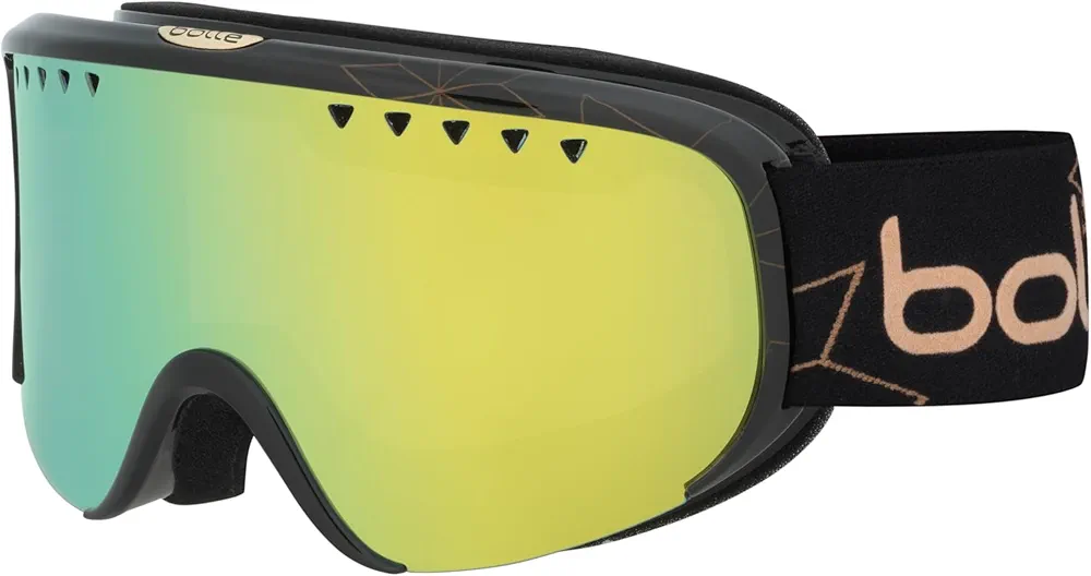 bollé - Scarlett, Black Edelweiss Shiny, Sunshine, Small-Medium, Goggles, Feminine, Adult