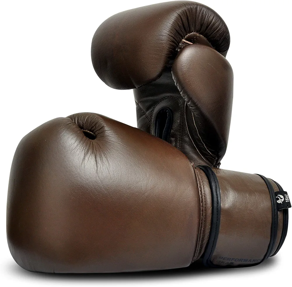 PFG Vintage Boxing Gloves - Boxing MMA Muay Thai Training Bag Work Fight