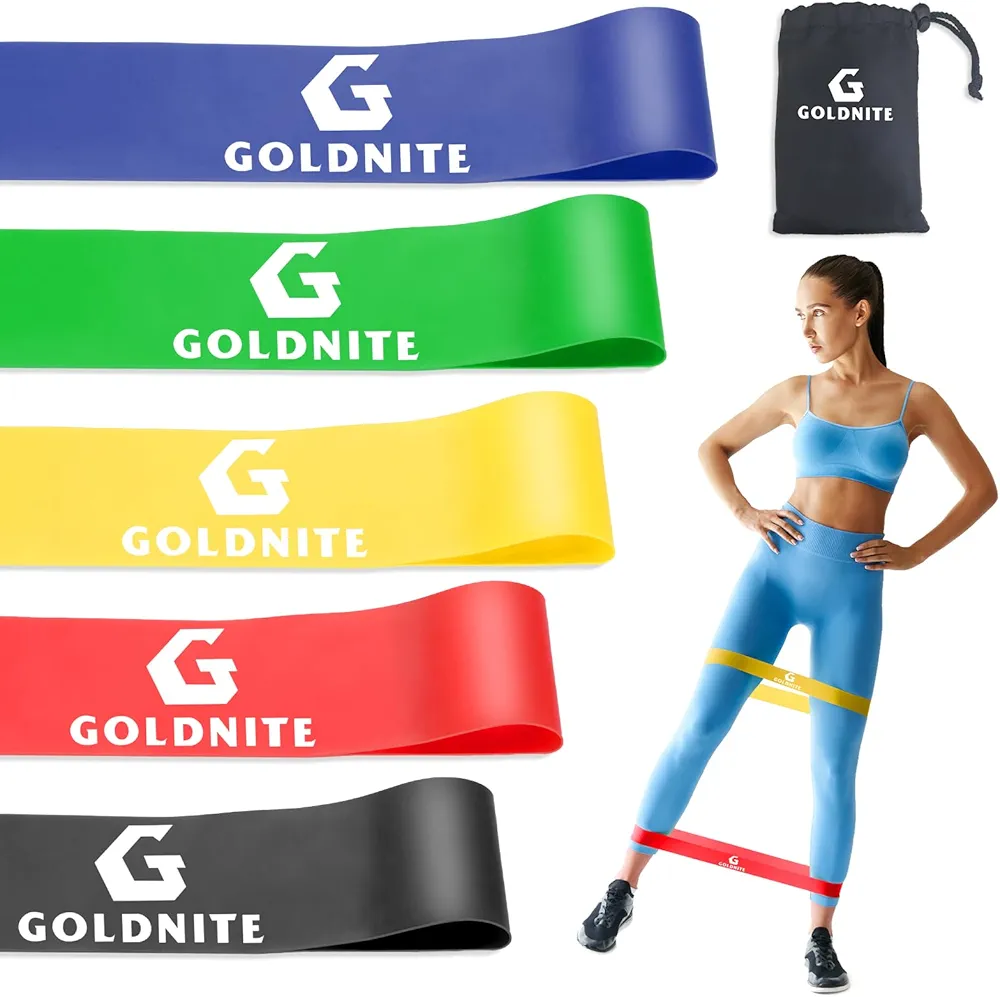 Resistance Bands for Working Out, Exercise Bands for Home Fitness, Strength Training,Rehab, Yoga, Pilates,5 Set