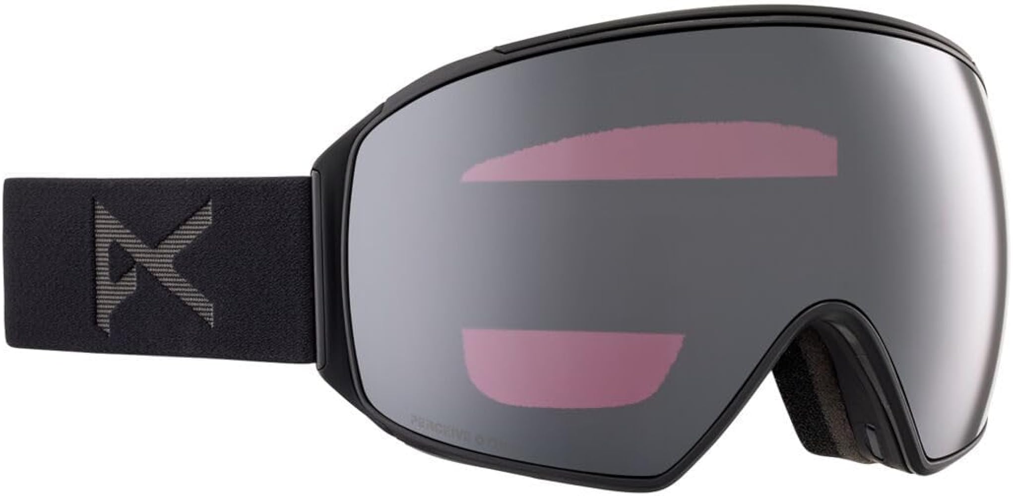 Anon M4 Toric Snow Goggles + Bonus Lens + MFI® Face Mask (Frame: Smoke, Lens: Perceive Sunny Onyx, Spare Lens: Variable Violet)
