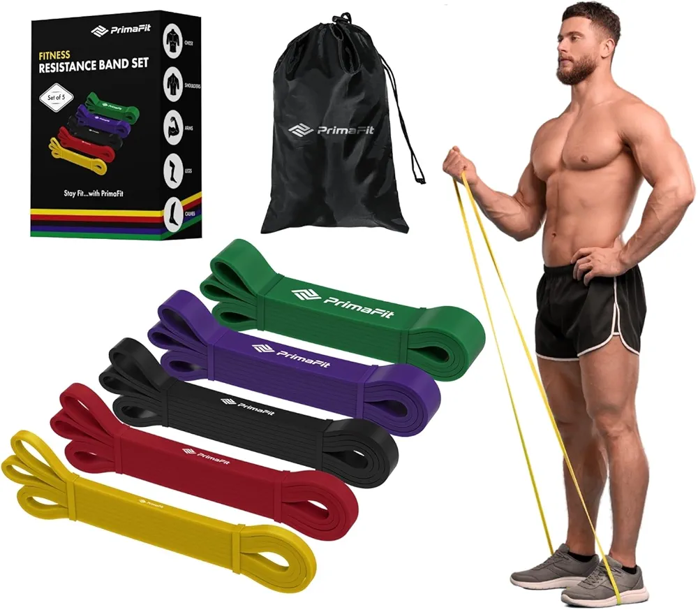 Resistance Bands for Working Out, Exercise Bands Resistance, Pull Up Assistance Bands, Workout Bands, Weights Dumbbell Set Alternative, Stretching, Gym Bands, Men Women