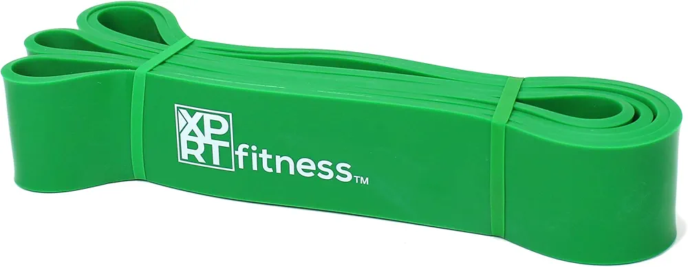 XPRT Fitness Resistance Bands Set - Pull Up Assist, Powerlifting, Stretching - Home Gym Workout Equipment for Strength Training and Physical Therapy