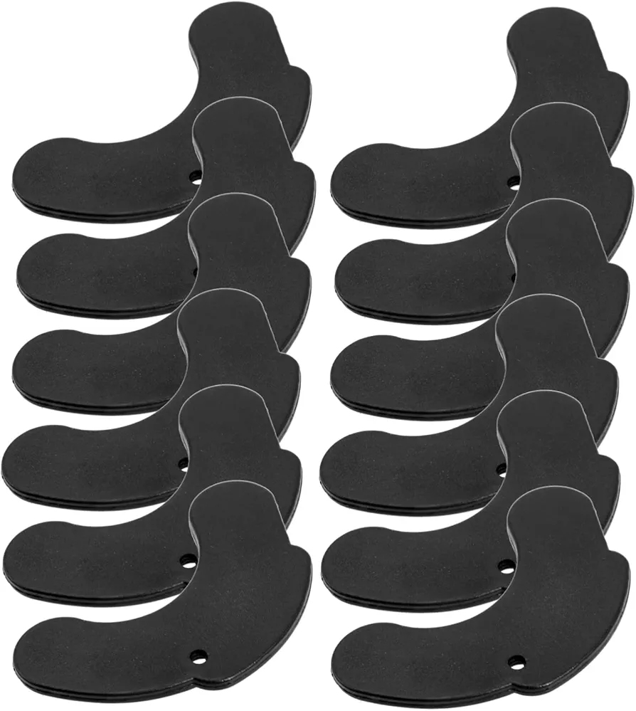 6 Pairs Dumbbells Shockproof Pad Weight Grips Lifting Weights Workout Rack Squat Foam Pad Hip Thrust Pad Portable Gym Machine Non Dumbbells Jack Appendix Non-Slip Fitness Rubber