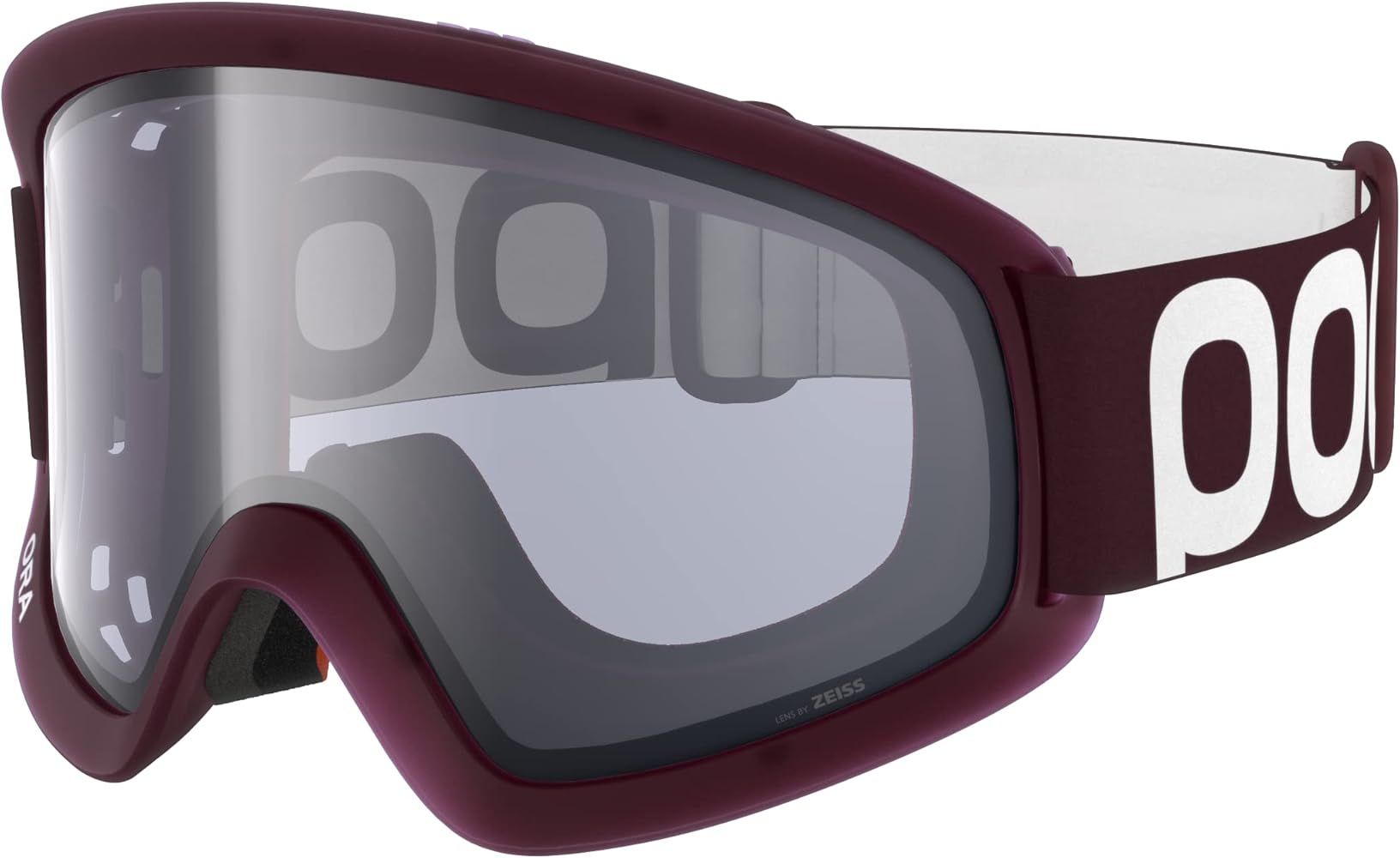 POC Ora Goggles Garnet Red Translucent, Grey Lens