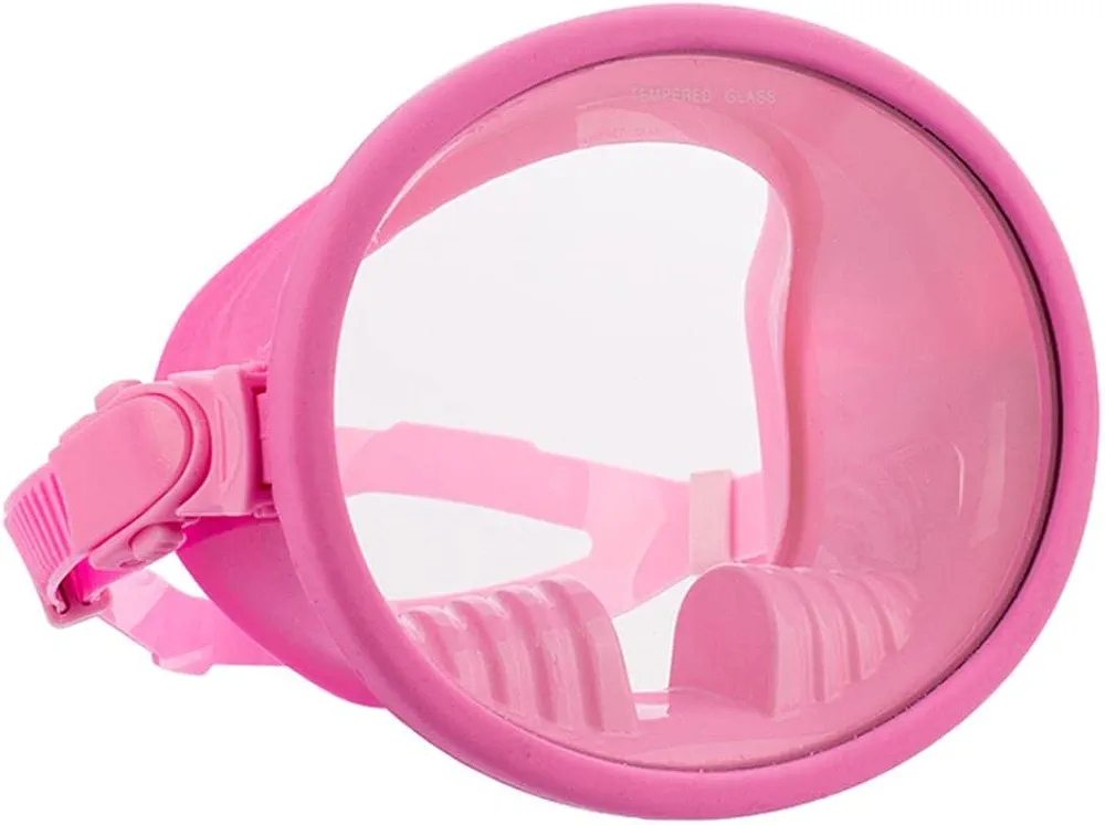 pistro Full Face Snorkel Mask - for Spearfishing, Diving, Snorkeling and Freediving - Adjustable Anti-Leak