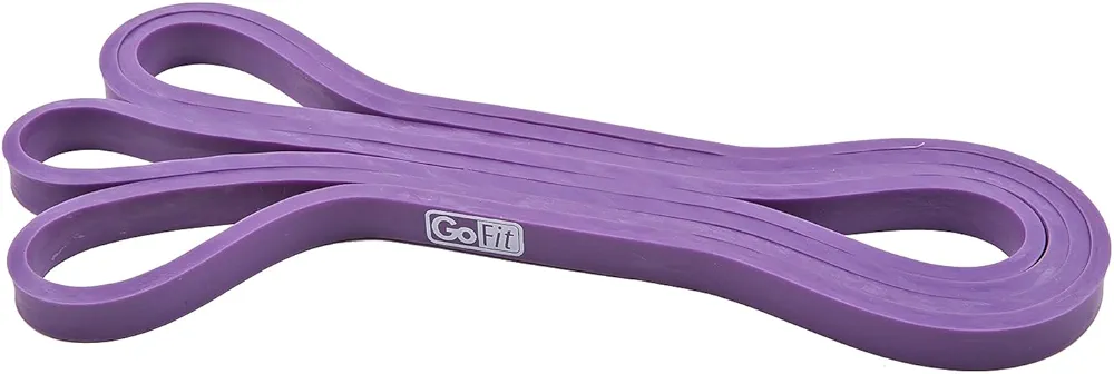 GoFit Wide Super Resistance Bands - Resistance Training Loops, Purple, 20-30 lbs., GF-PSB.5