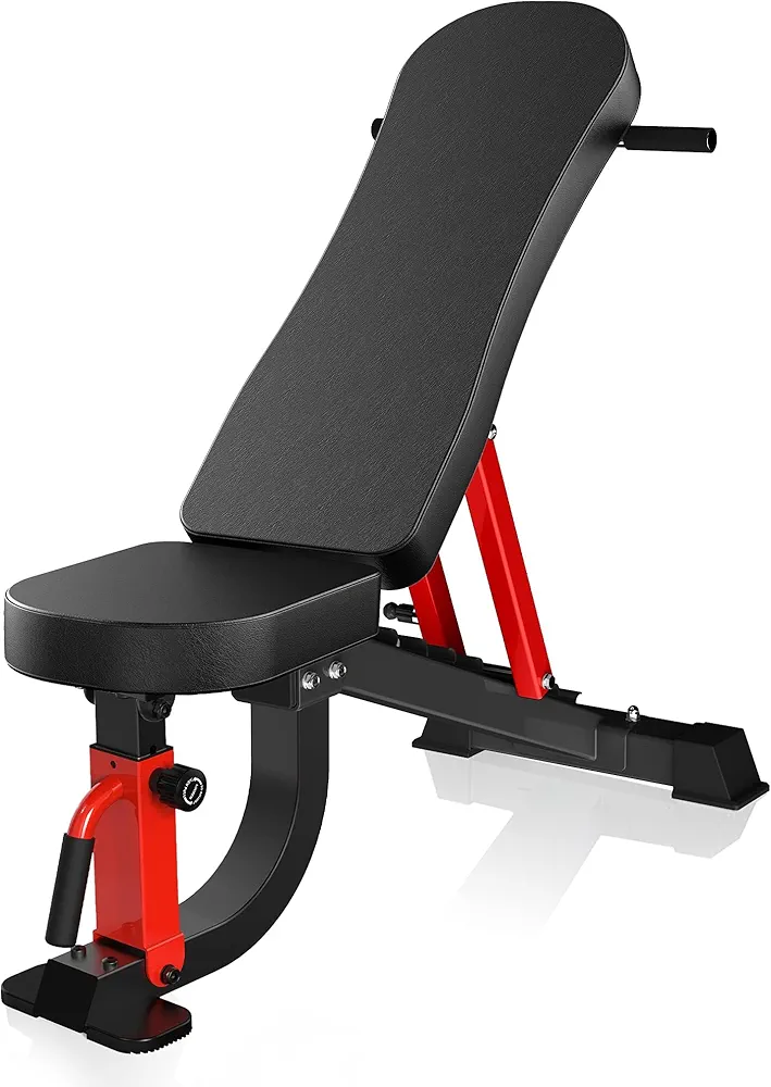 BARWING Adjustable Weight Bench,1000 LBS Incline Decline Workout Bench for Home Gym,Foldable Training Lifting Bench