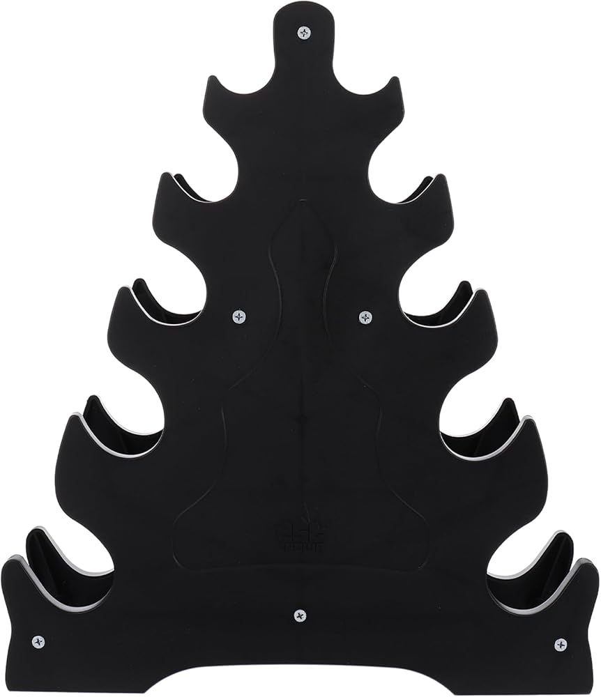 VICASKY Dumber Rack Dumbbell Tree 5 Tier Dumbbell Rack A Shape Dumbbell Rack Weights Dumbbell Dumbbells Storage - Weights Home Gym Dumbbell Rack 5 Tier Stand Weight for Dumbbells Tree Shape