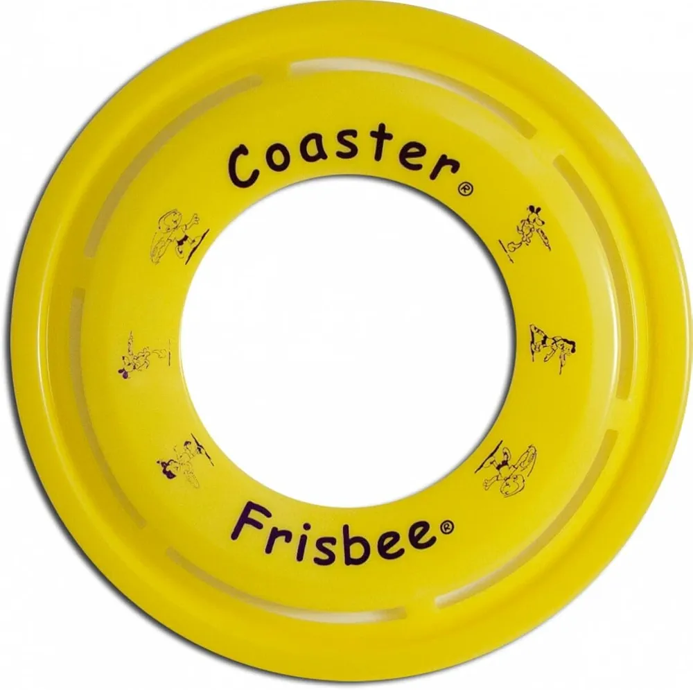 Wham-O Coaster Ring Frisbee - Single Flying Disc - Easy to Catch
