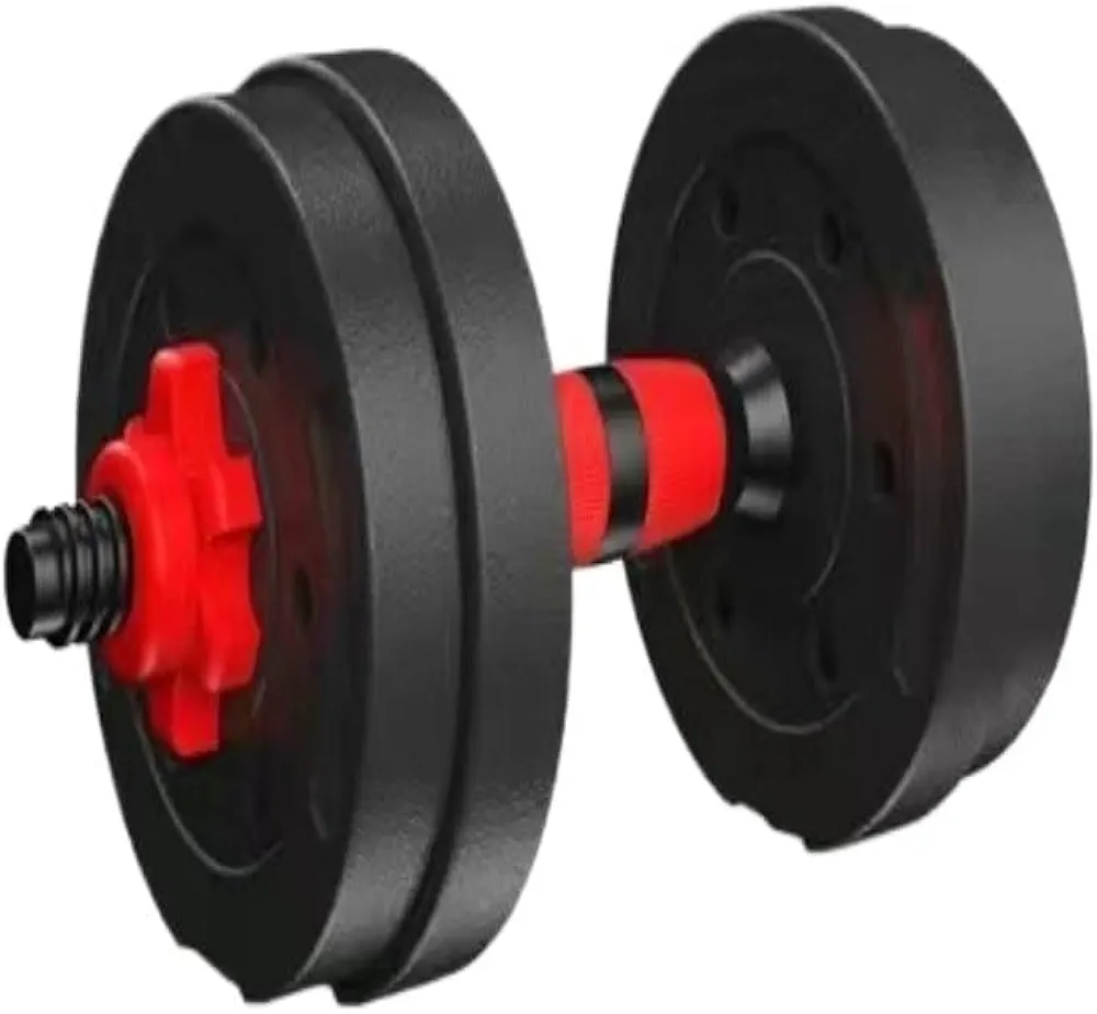Dumbbel Dumbbell Men's Fitness Equipment Home Fitness Combination Adjustable Weight Pair Of Rubber-coated Dumbbells Barbell