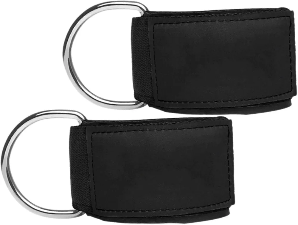 2Pcs Fitness Ankle Straps Workout Belt Sport Accessories Exercise Resistance Bands Cable Machine Ankle Belt Gym Ankle Strap Ankle Strap Tool Workout Ankle Strap Ankle wrap Band tie