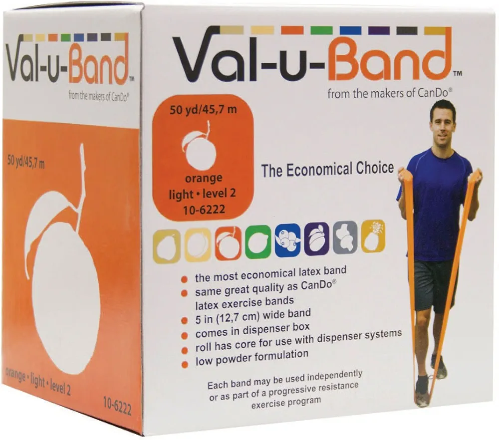 Val-U-Band 10-6222 Exercise Band, Orange