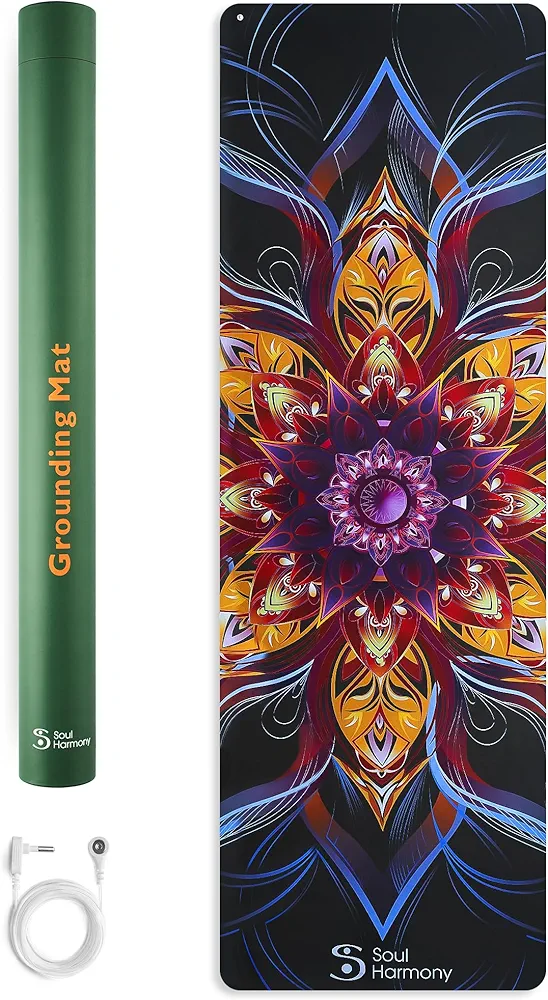 Grounding Mat 72"x23.6" - Colored Grounding Mat Earthing - Grounding Pad for Bed - Grounding Yoga Exercise Mat - Grounding Pad for Feet - Earthing Mat