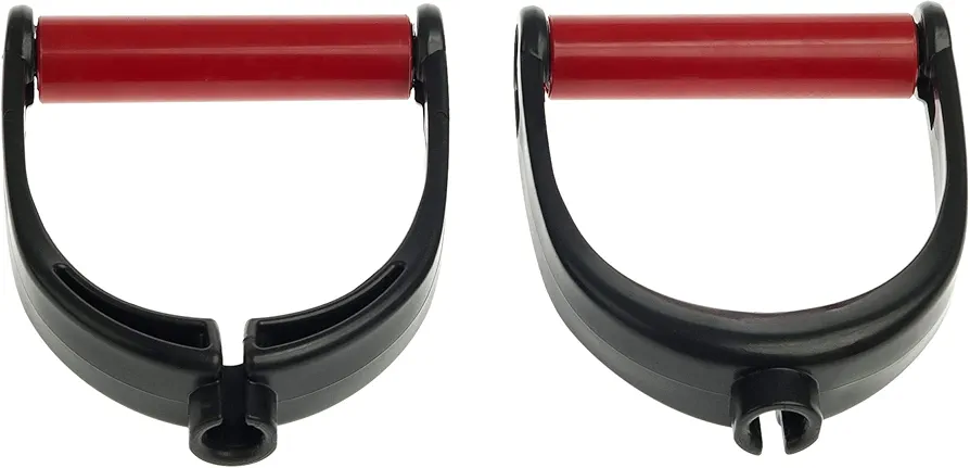 Lifeline Exchange Handles, Black/Red