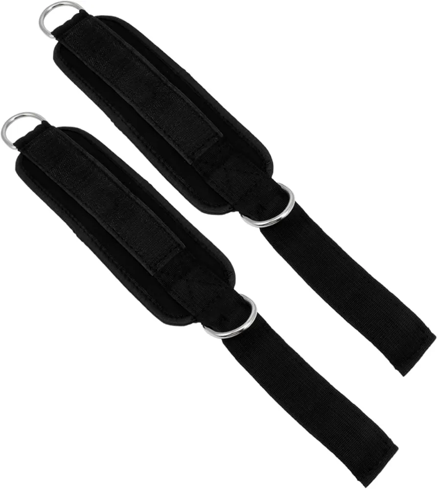 BESPORTBLE 2 Pairs Ankle Straps Watch Band Tool Weight Lifting Ankle Support Exercise Resistance Bands Watch Strap Tool Ankle Cuff Padded Ankle Belt Fitness Stainless Steel Cable Weight Belt