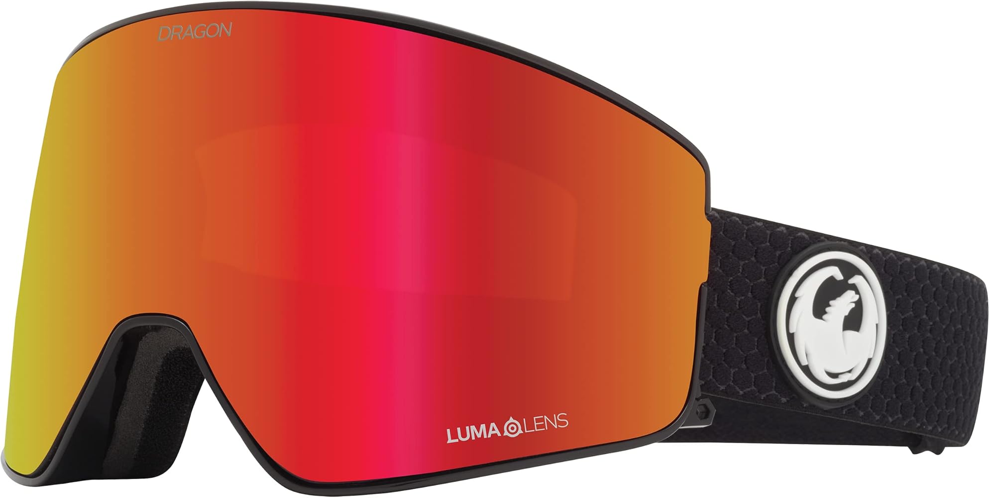 Dragon PXV2 Goggles - Split; Lumalens Red Ionized + Lumalens Light Rose