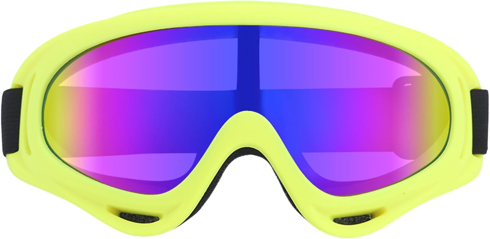 Ski Goggles Over Glasses Ski/Snowboard Goggles For Men, Women & Youth 100% UV Protection Foam Anti-Scratch Dustproof(Green)