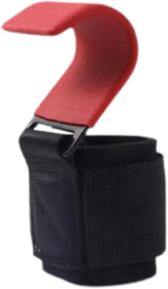 Fitness Weight Lifting Hook Weight Lifting Grip Thick No Slip for Men Women, Wrist Padding for Rows Deadlift Weightlifting